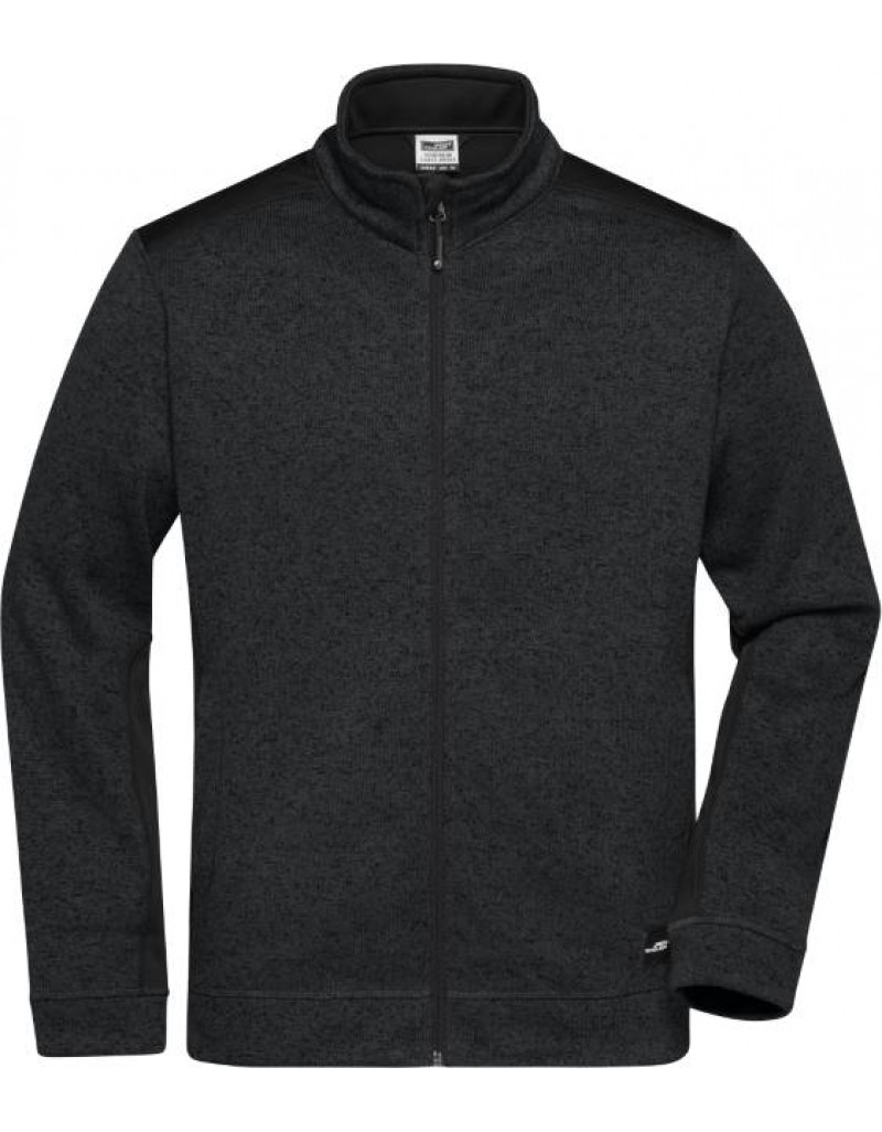 Jachetă de lucru tricotată din fleece pentru bărbați cu rezistență ridicată